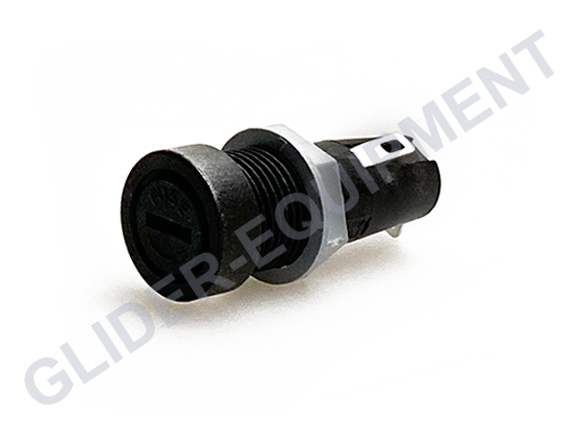 Fuse holder panel mount screw thread 5 x 20mm IC [IS520SL]